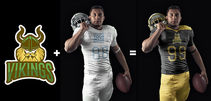 design your own american football jersey