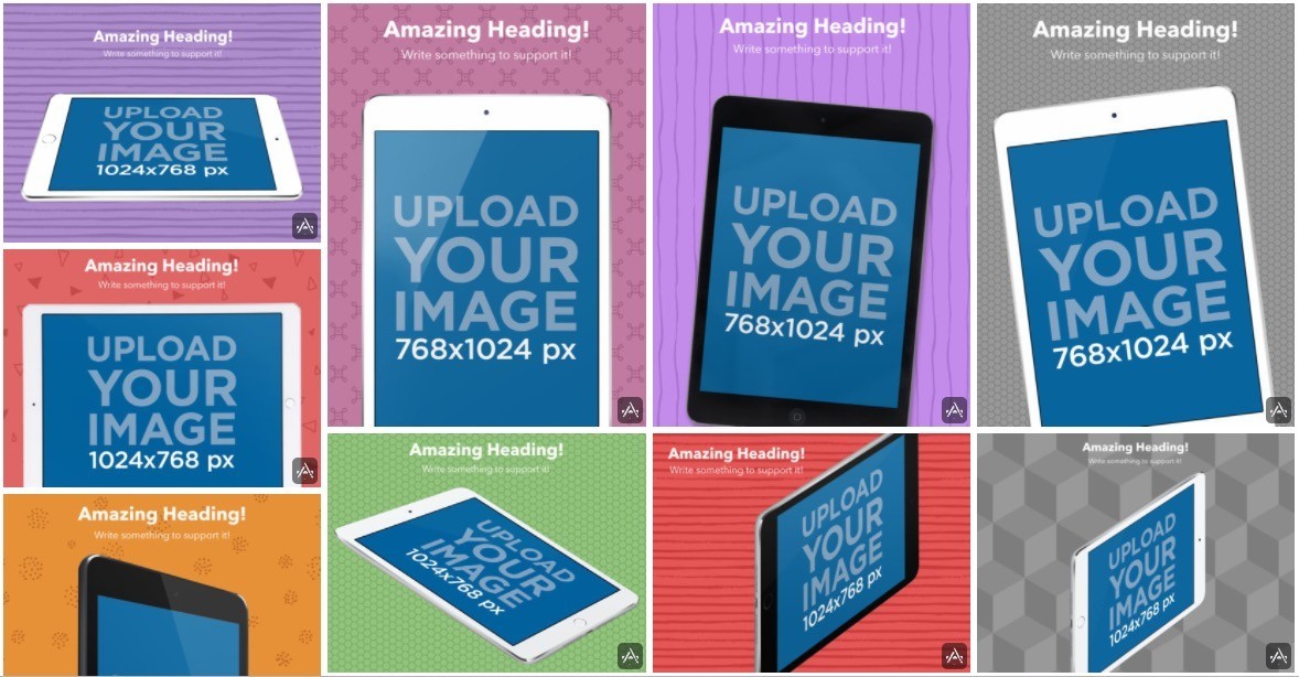 iPad Mockups to Enhance Your App Marketing