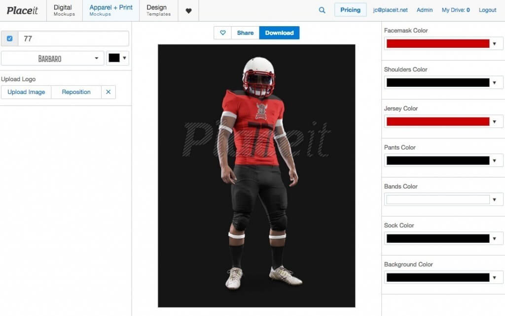 under armour team uniform builder