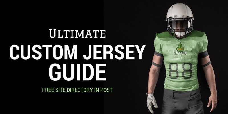 make custom football jersey