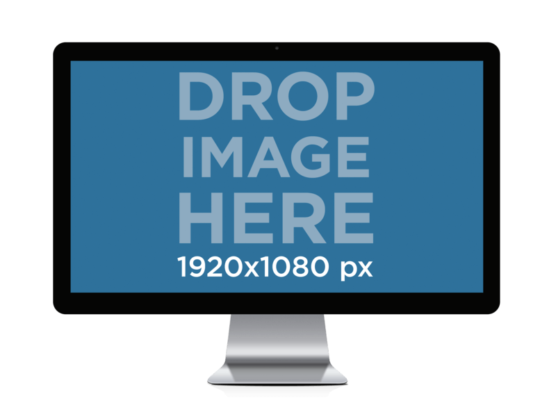 Transparent iMac Mockup PNG