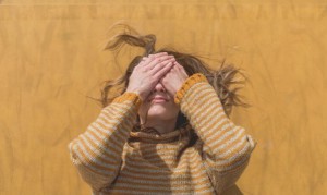 woman in yellow