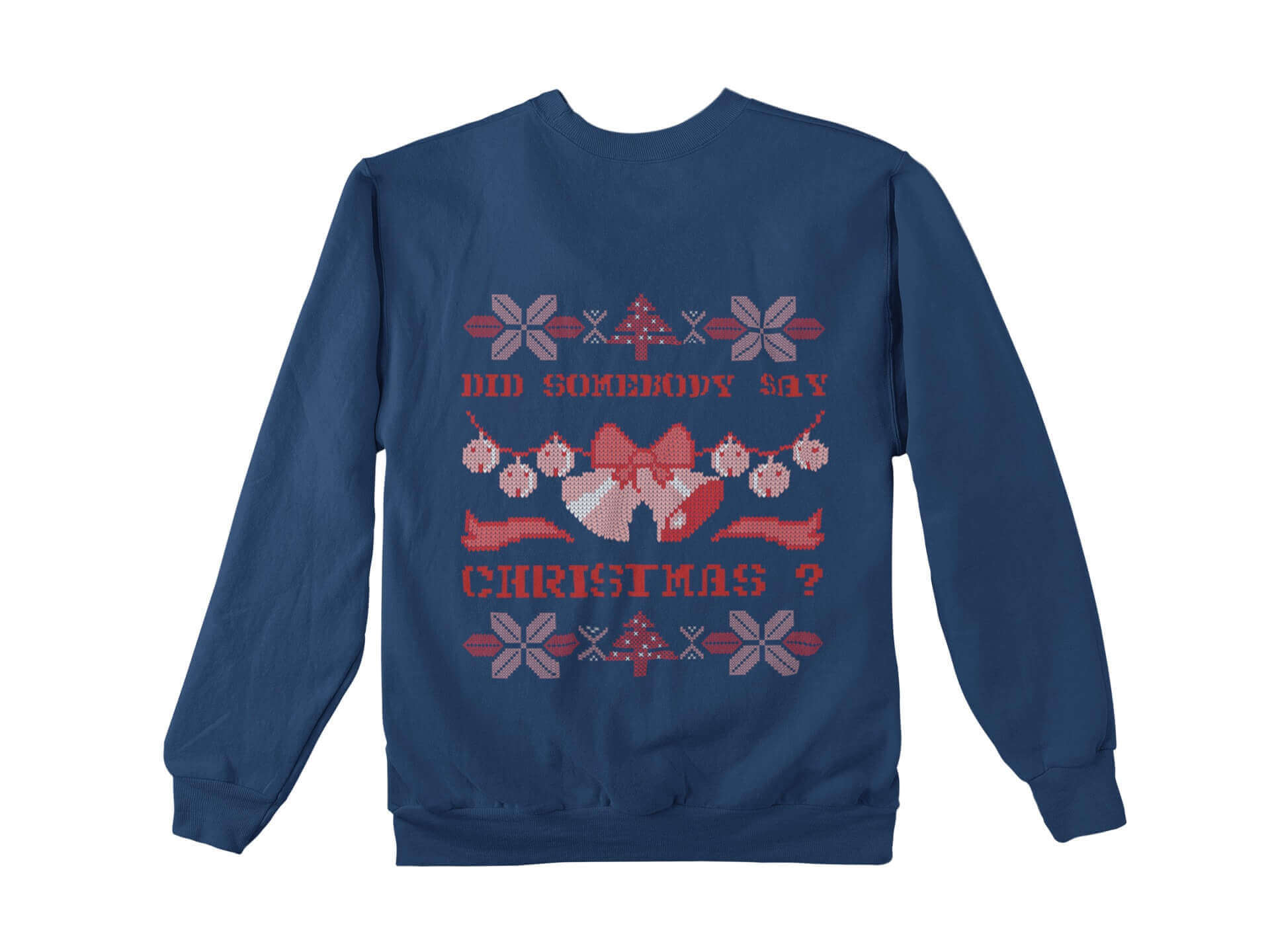 blue ugly christmas sweater