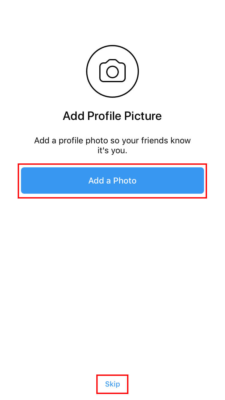 Add a profile photo that reflects your shop or brand.