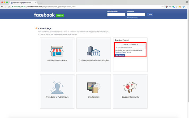 Set Up Your Facebook Account3