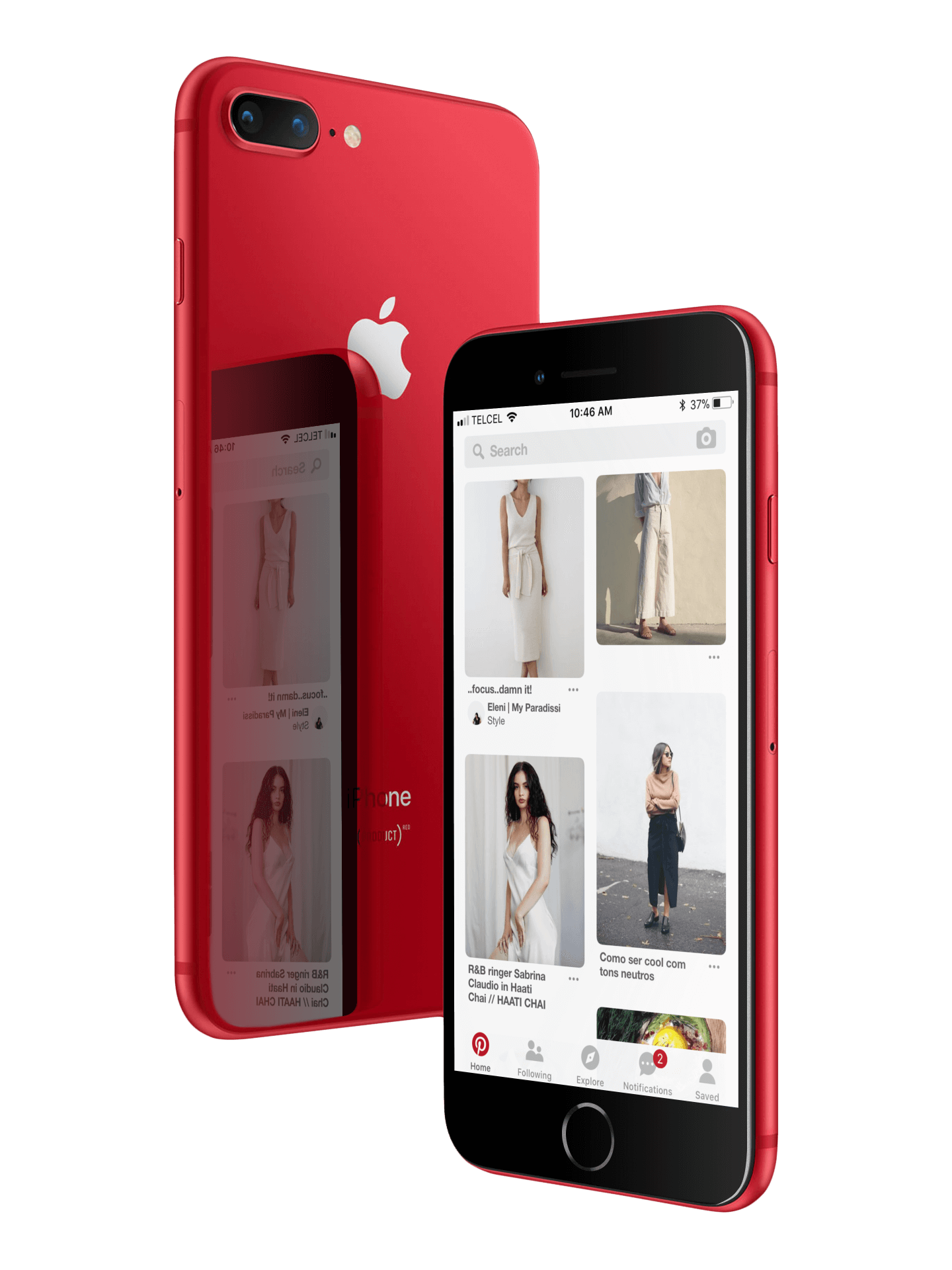 Download Make Red iPhone 8 Mockups in Seconds | Placeit Blog