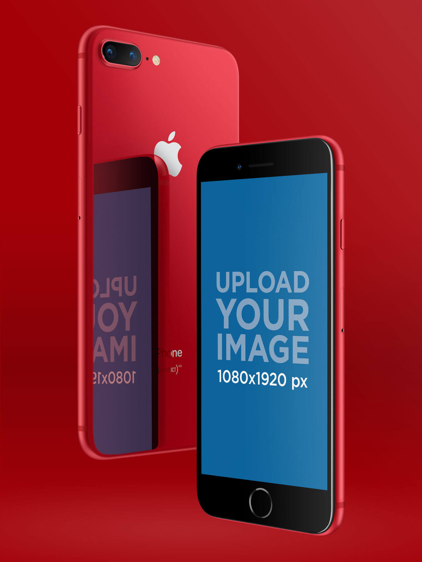Download Make Red Iphone 8 Mockups In Seconds Placeit Blog