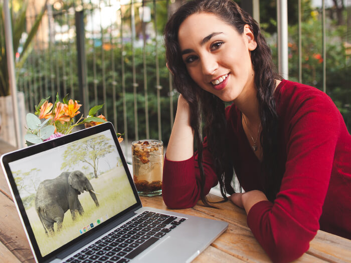 Macbook Mockup Garden