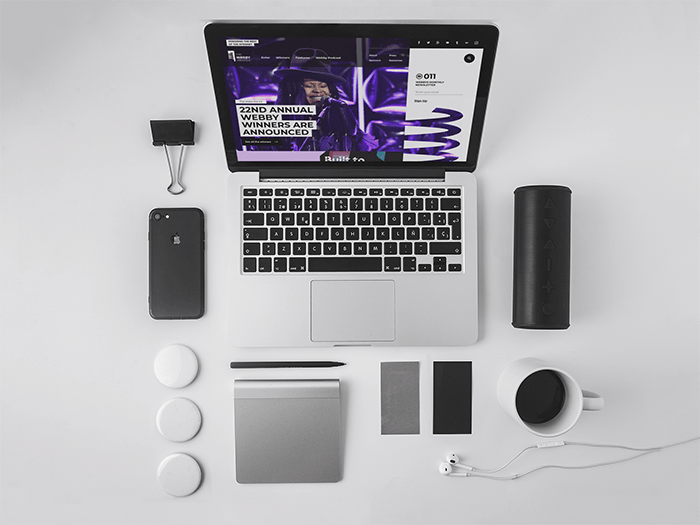 Macbook Mockup Template Modern Set