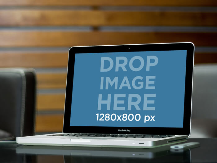 Macbook Pro Mockup Elegant Office