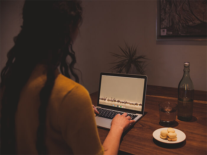 Over The Shoulder Macbook Mockup Copy