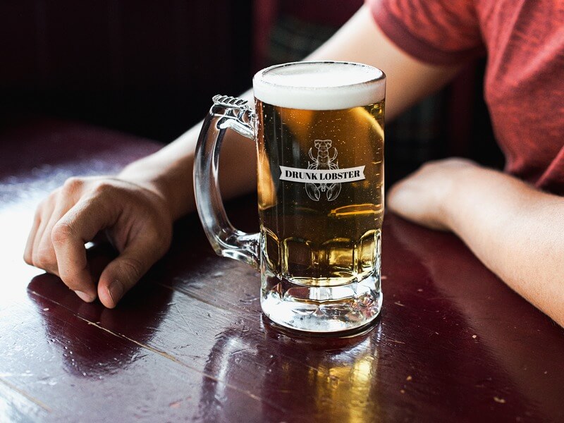 Bar Logo Maker Beer Mockup