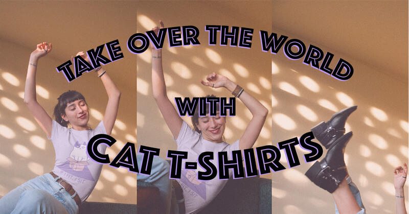 Header Image Cat Tshirts