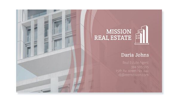 Real Estate Business Card Design Maker