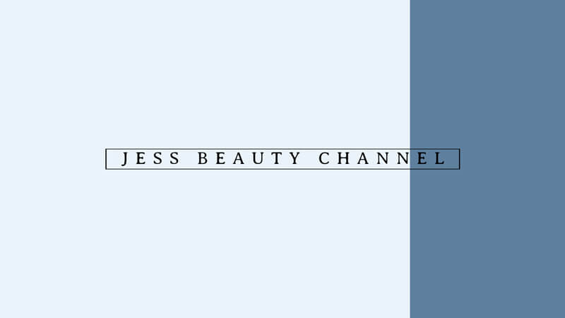 Beauty Line Banner for Youtube Minimalist