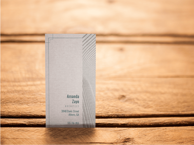 Architecture Business Card Light