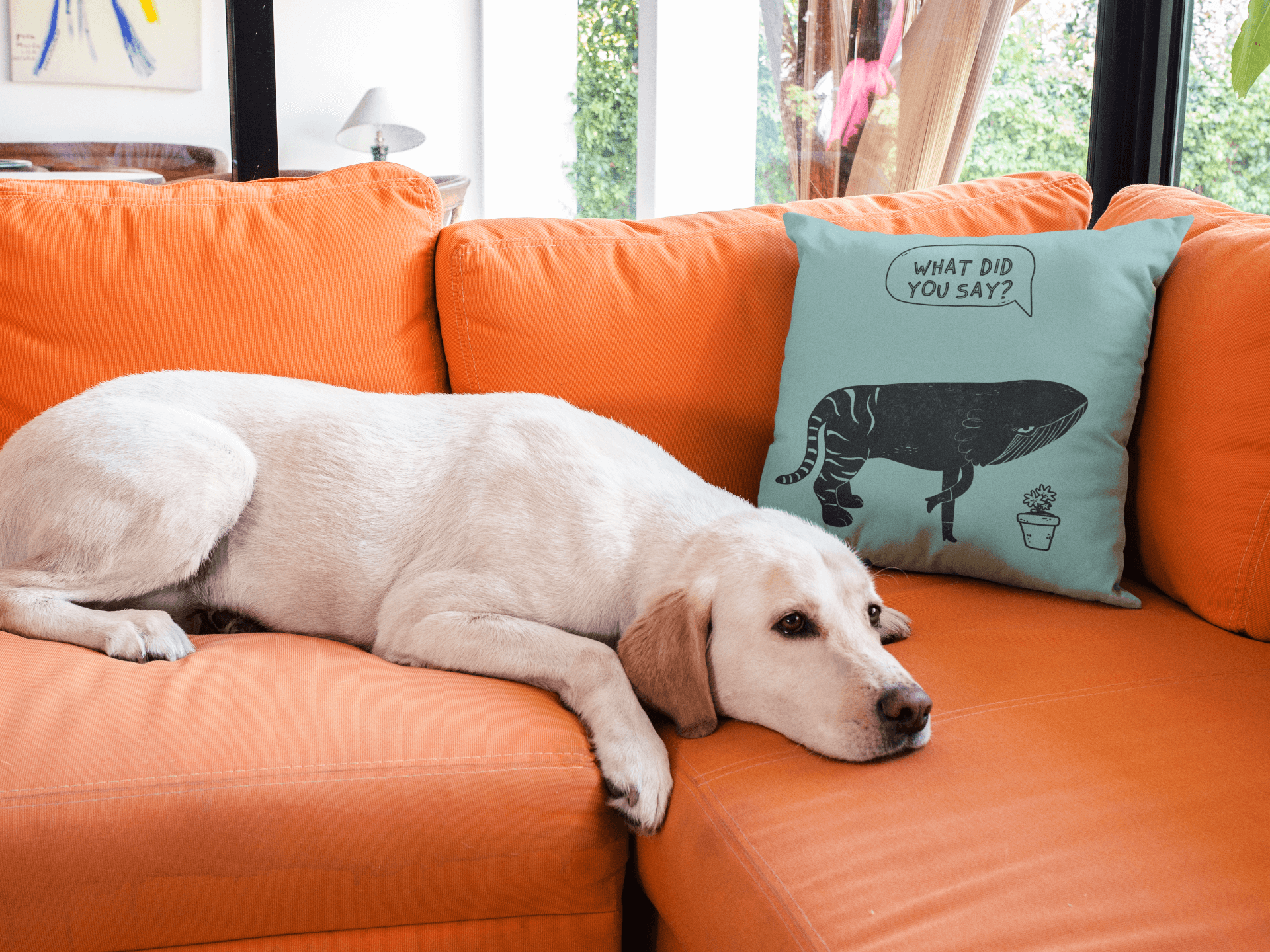 Doggy Pillow Mockup