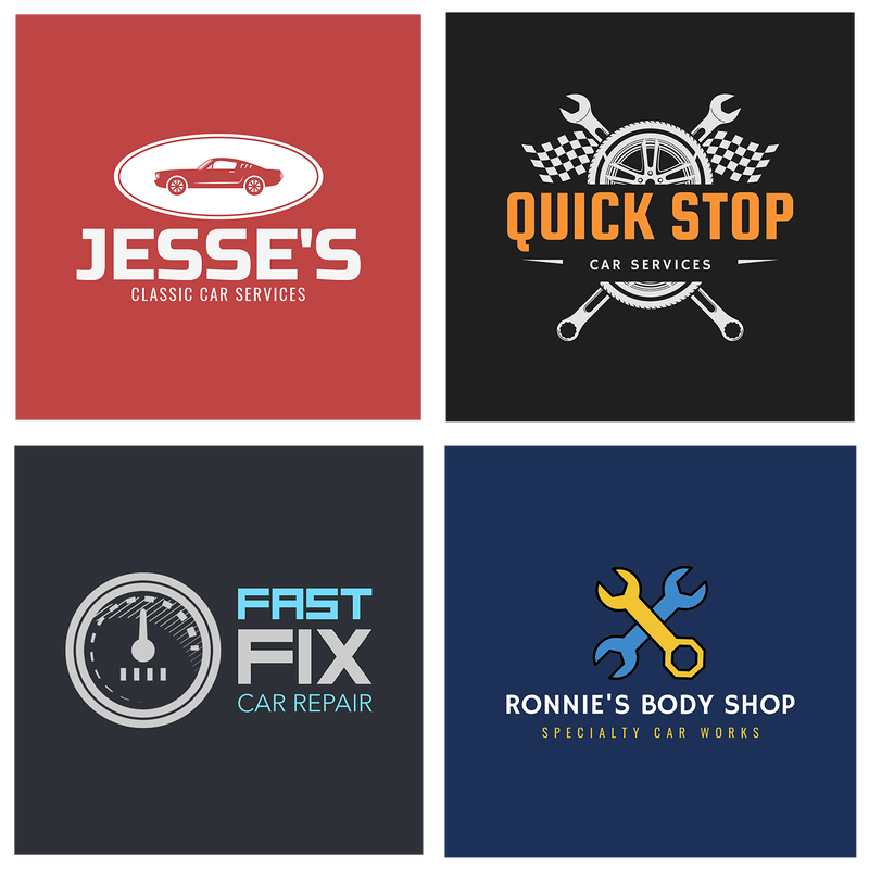 Auto Repair Shop Logo Design