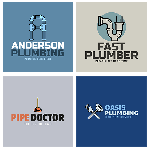 plumbing logo design