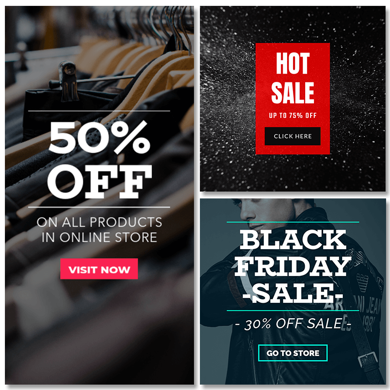 Black Friday Ad Templates