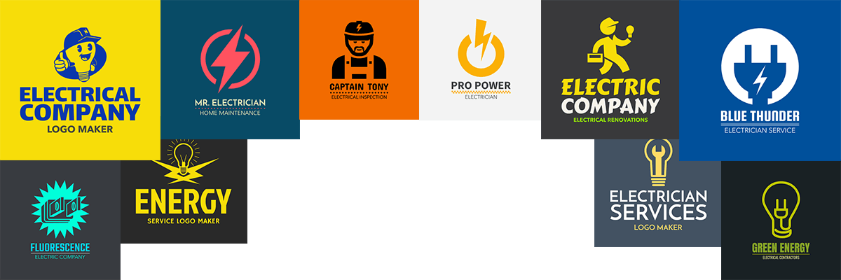 electrical company logo samples