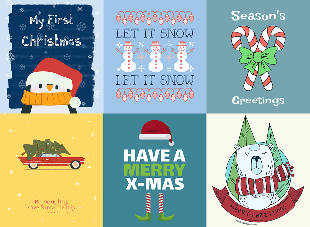 Christmas T Shirt Design Templates