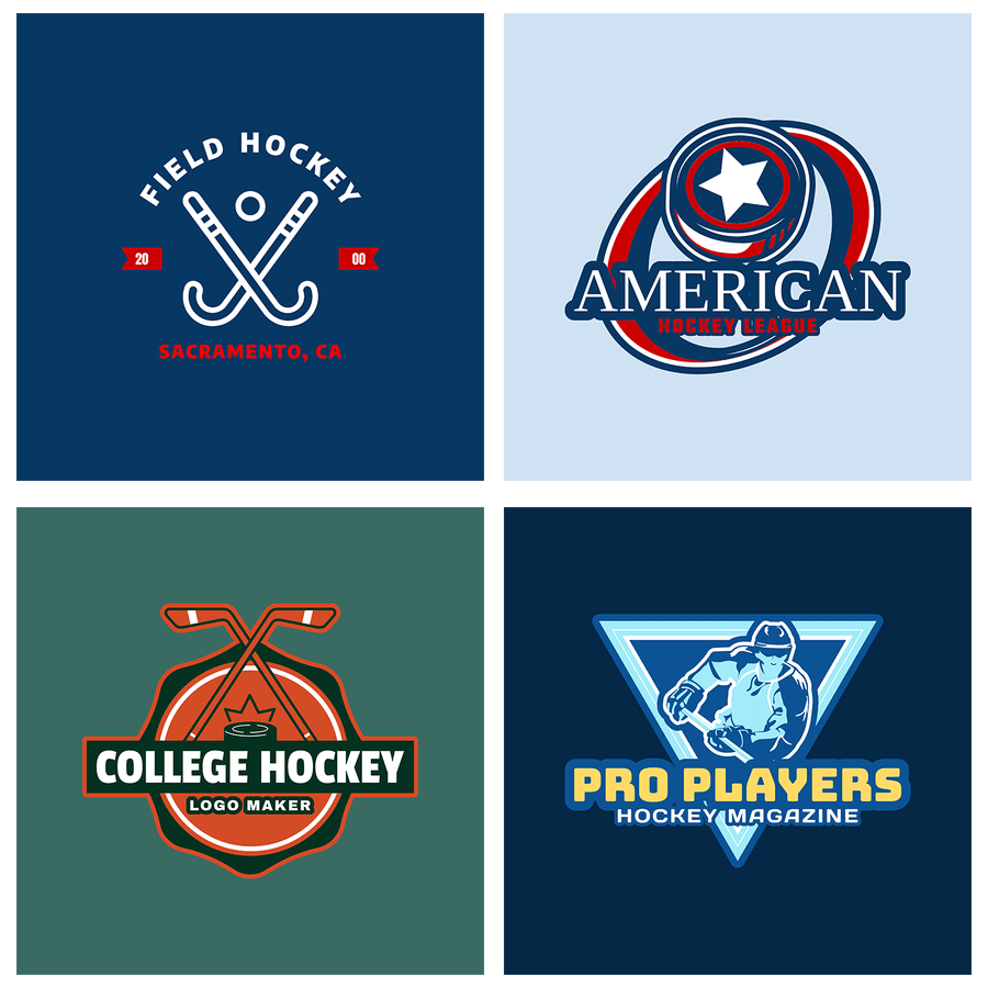 Hockey Logo Templates For Custom Hockey Logos