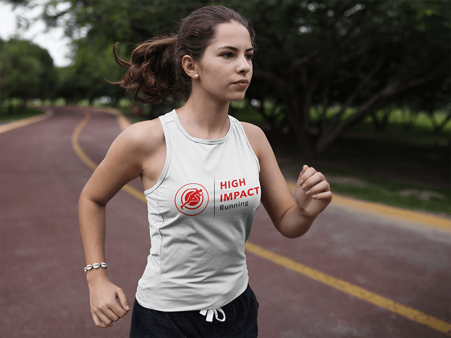 Run the Race with a Winning Runner Logo
