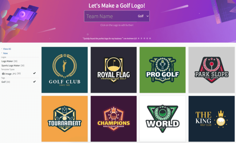 Golf Logo Maker