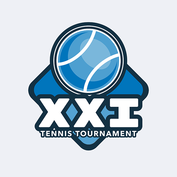 Placeit Tennis Logo Template For A Tournament