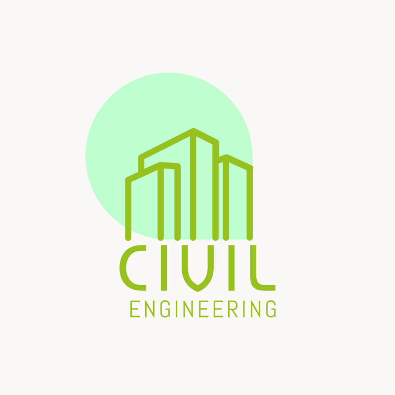 Civil Engineering Logo Lines