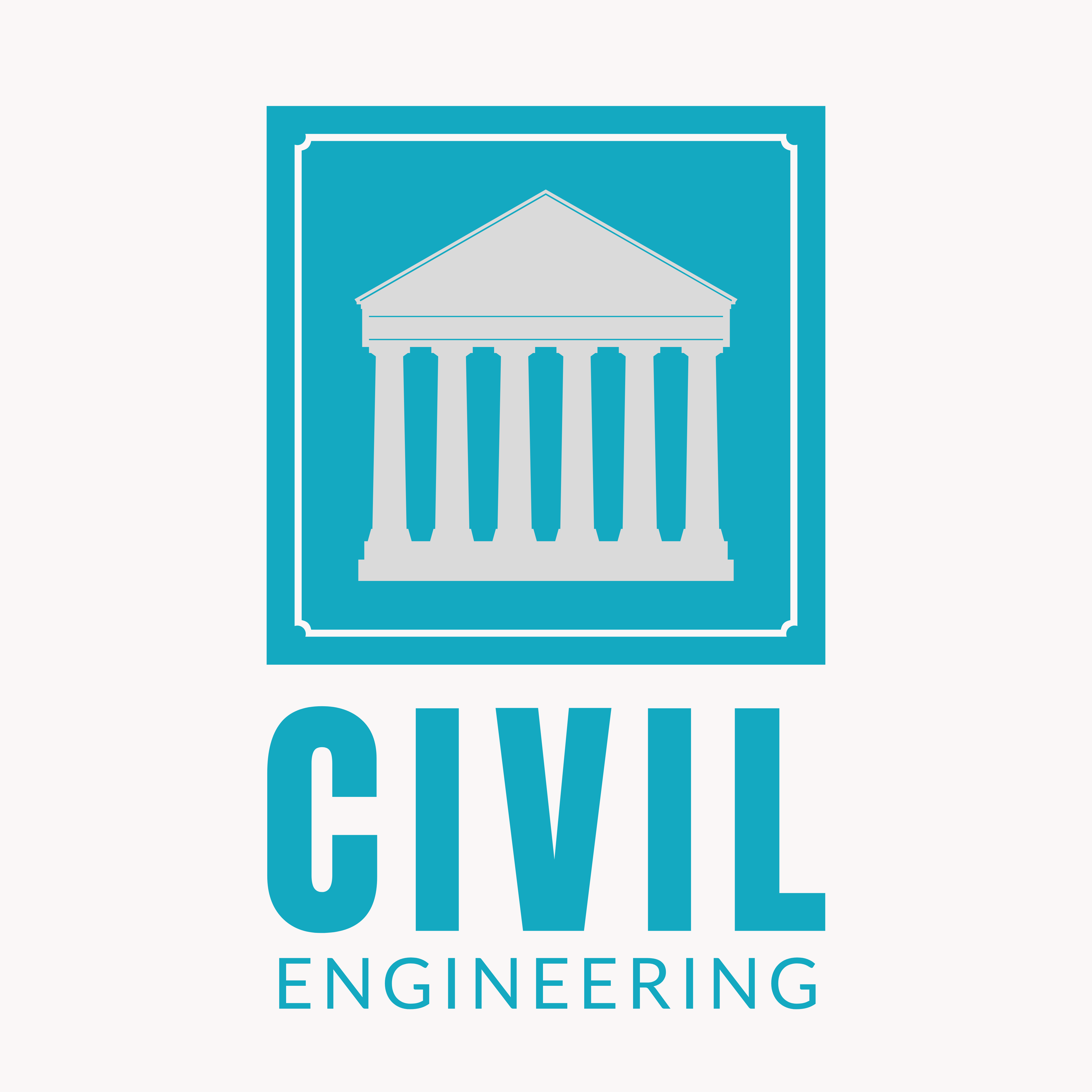 Civil Engineering Logo Minimalist