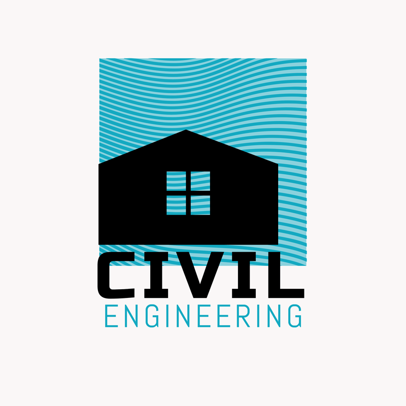 Civil Engineering Logo Solid