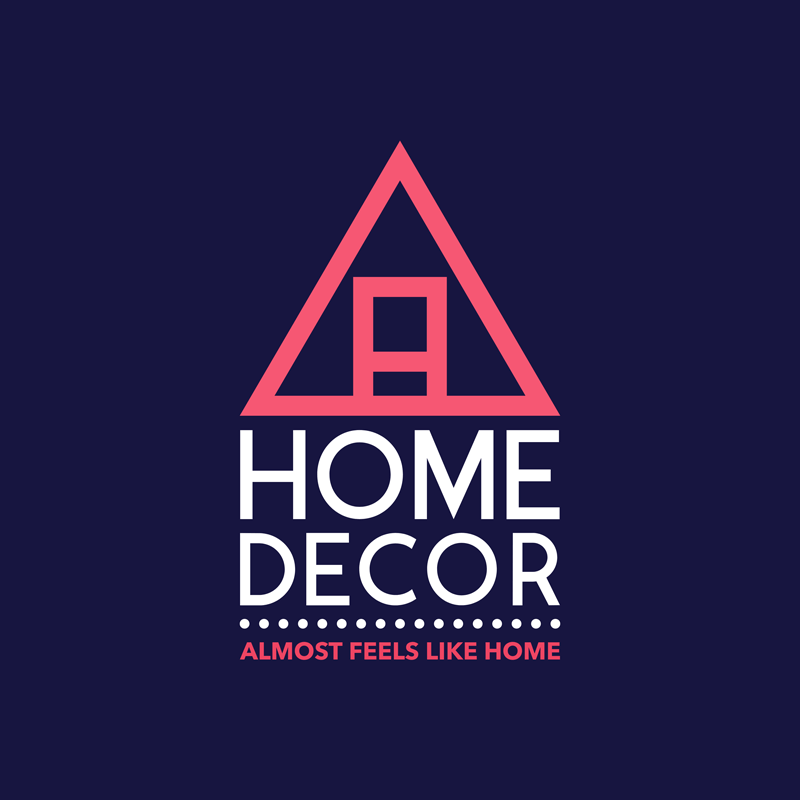 Home Decor Logo Abstract