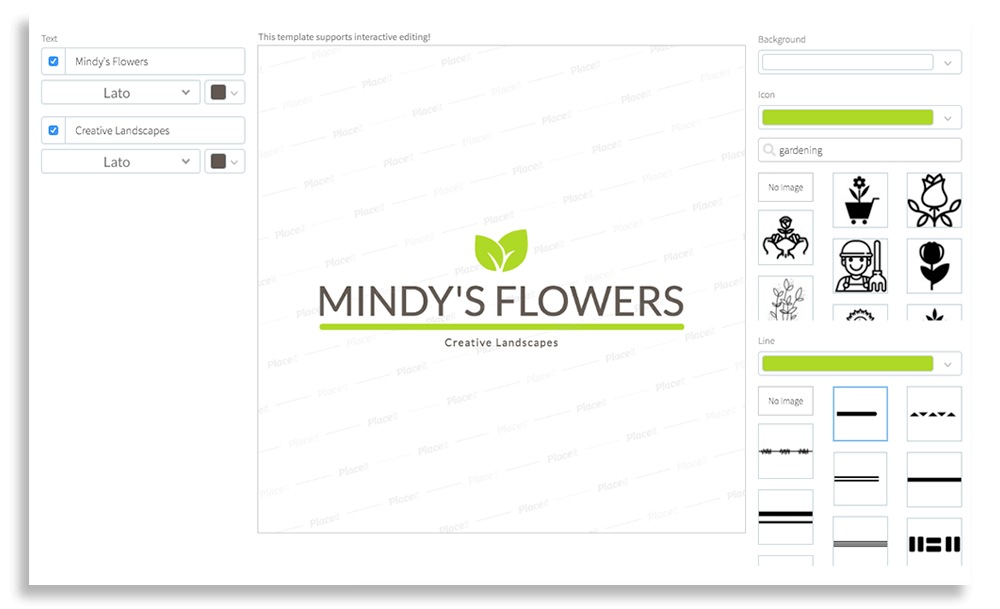 Logo Maker Screen