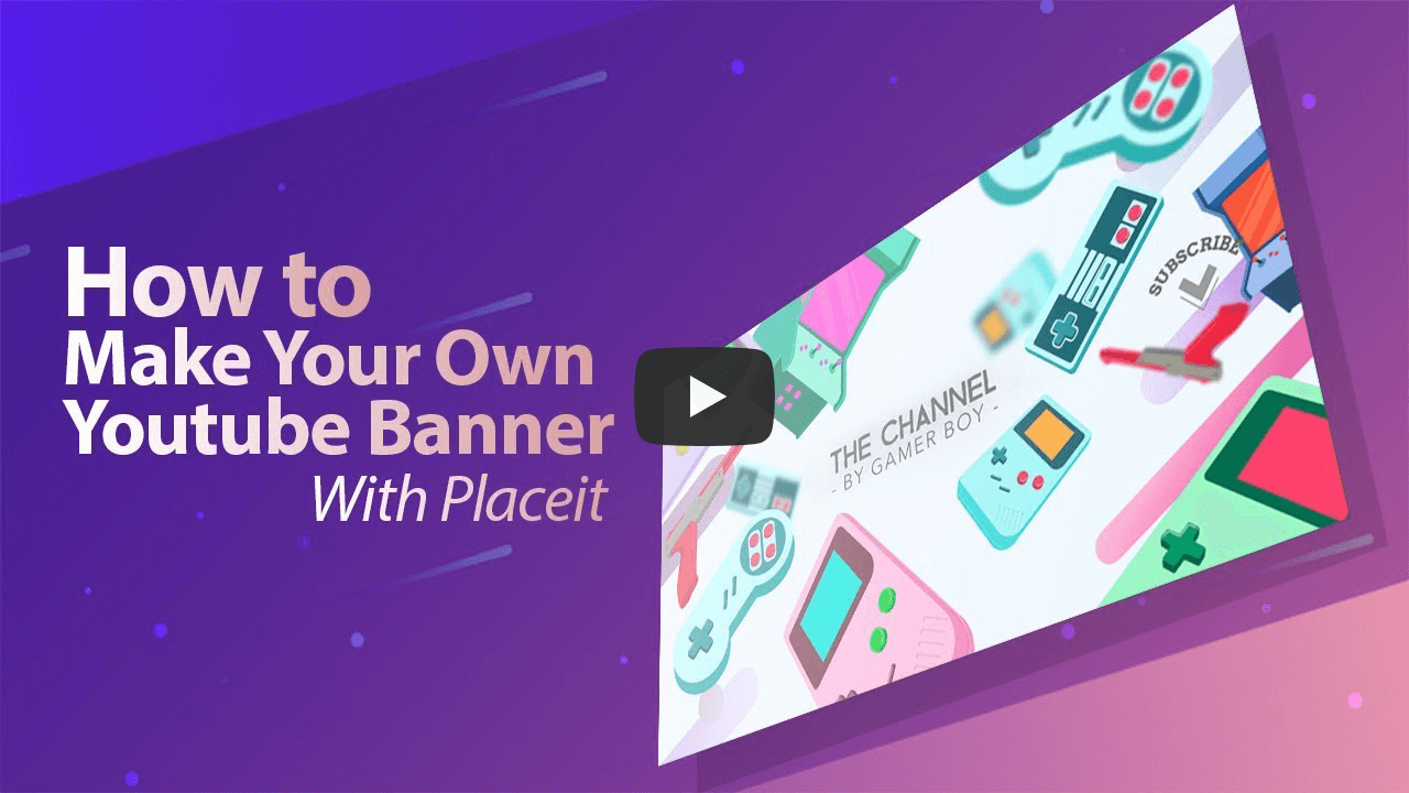 Make Channel Art With A Youtube Banner Maker Placeit