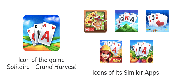 6 Similar Apps Logos