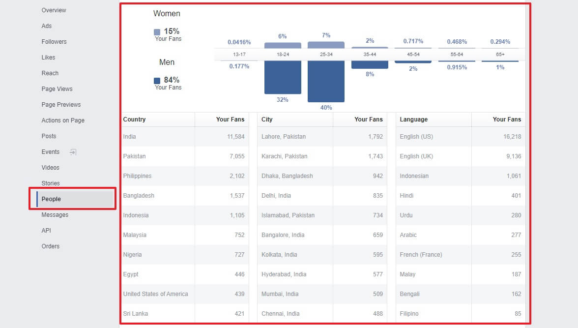 Facebook Audience Analysis-t-shirt-marketing