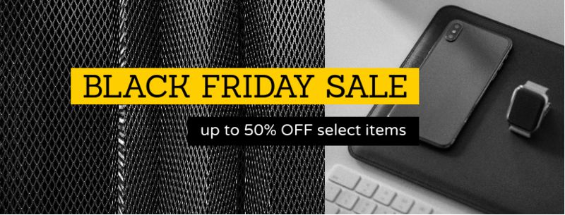 Black Friday Facebook Cover Maker With Electronic Devices