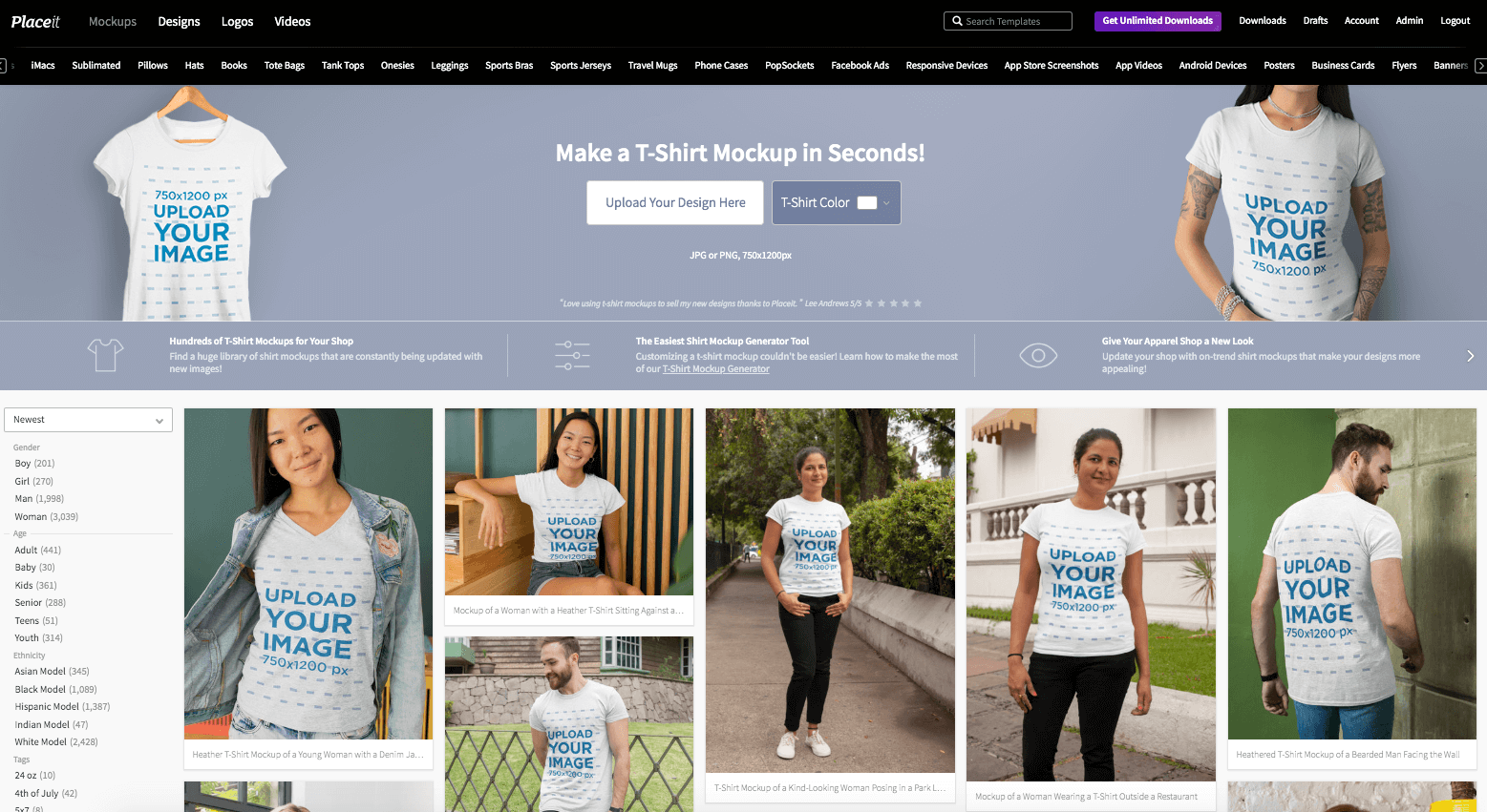 Download How To Make A T Shirt Mockup Without Photoshop Placeit Blog