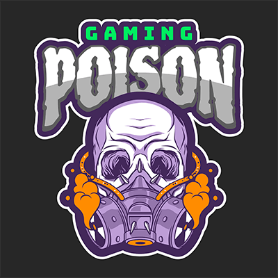 Gaming Logo Maker Featuring A Skull With A Gas Mask