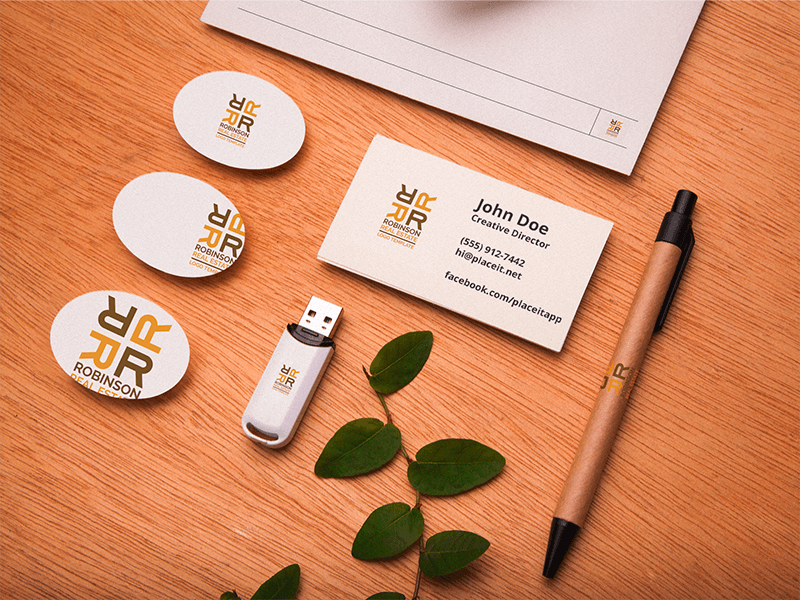 Branding Mockup Featuring A Wide Range Of Stationery Items A6534