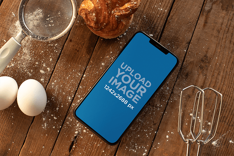 Cooking Iphone Mockup