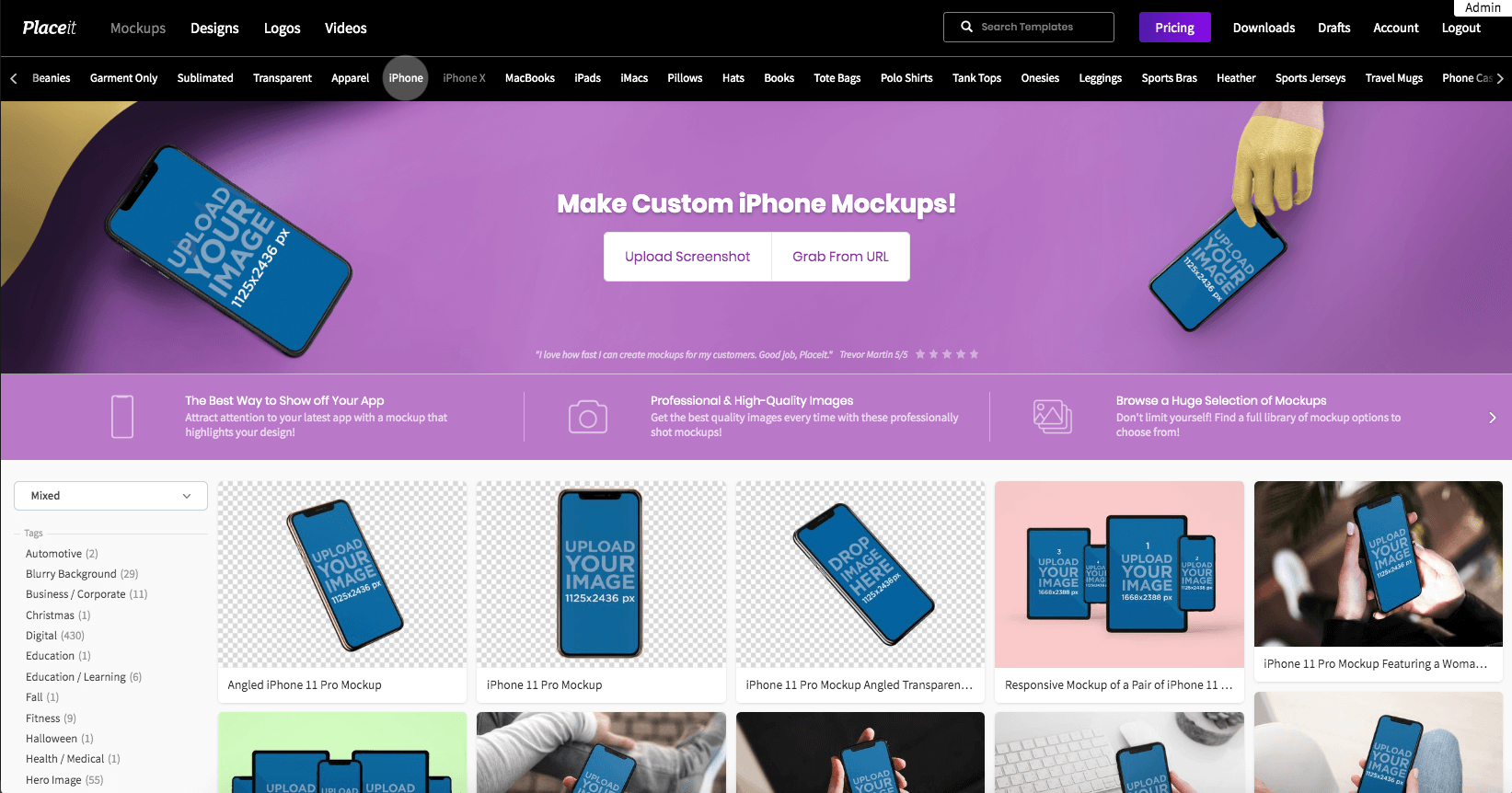 Iphone Mockups Librabry