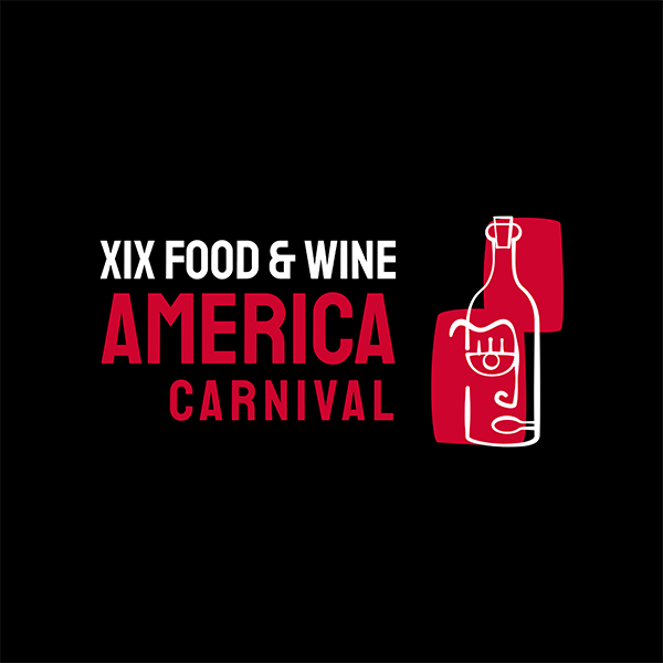 Logo Template For A Food And Wine Carnival Event