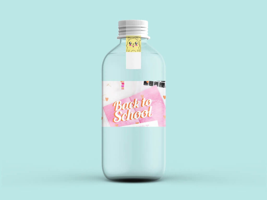 Water Bottle Mockup Featuring A Customizable Background 3059 El1 Easy Resize.com