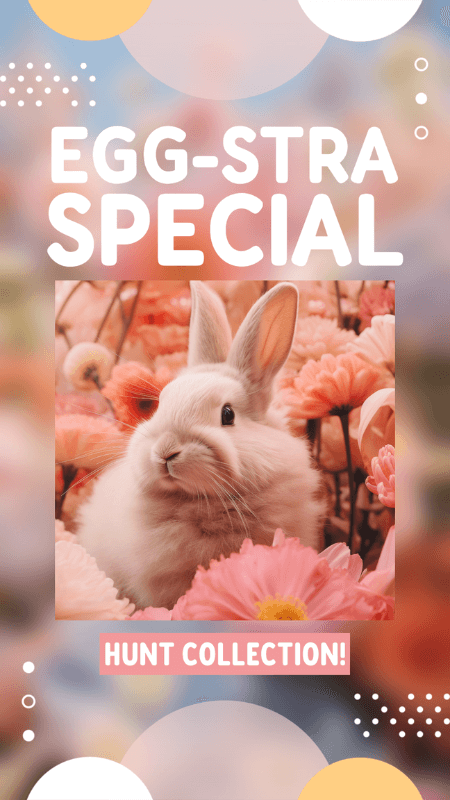 Egg Hunting Instagram Story Creator To Promote An Easter Special Offer