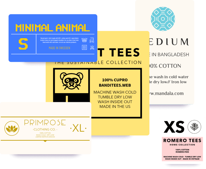 Optimized T Shirt Labels