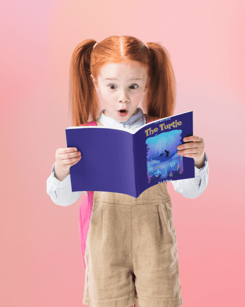 Book Mockup Featuring A Surprised Redhead Little Girl 27529 (1)