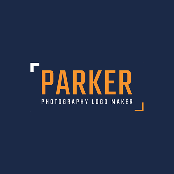 Minimalistic Logo Maker For A Professional Photographer